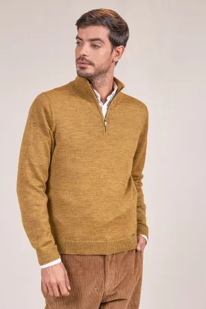 Albert Sweater Baby Alpaca Color Curry