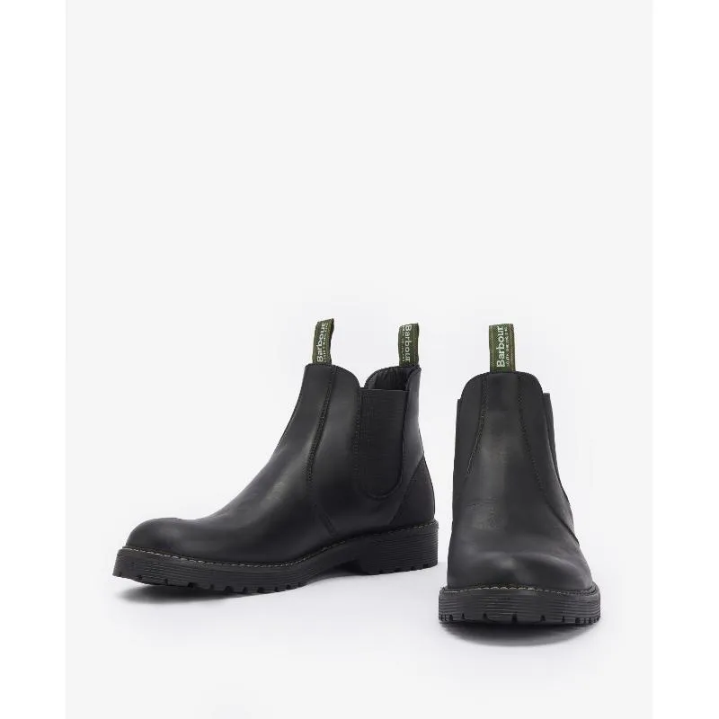 Barbour Patton Mens Chelsea Boot - Black