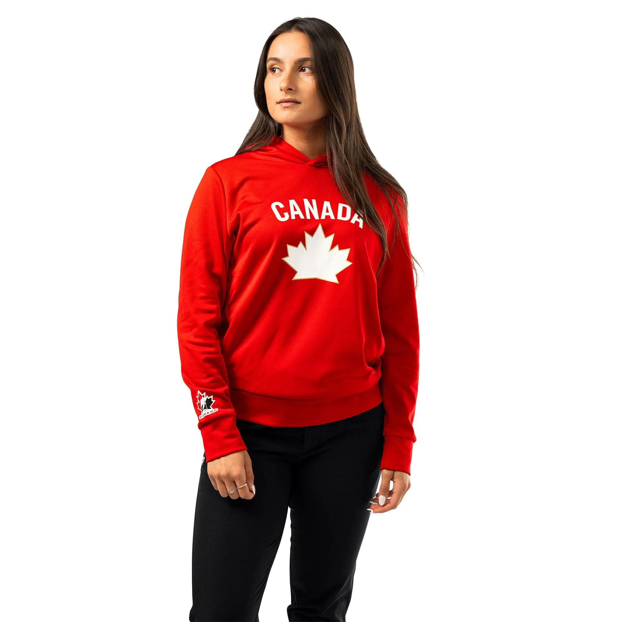 Bauer Hockey Canada Womens Hoody - Red