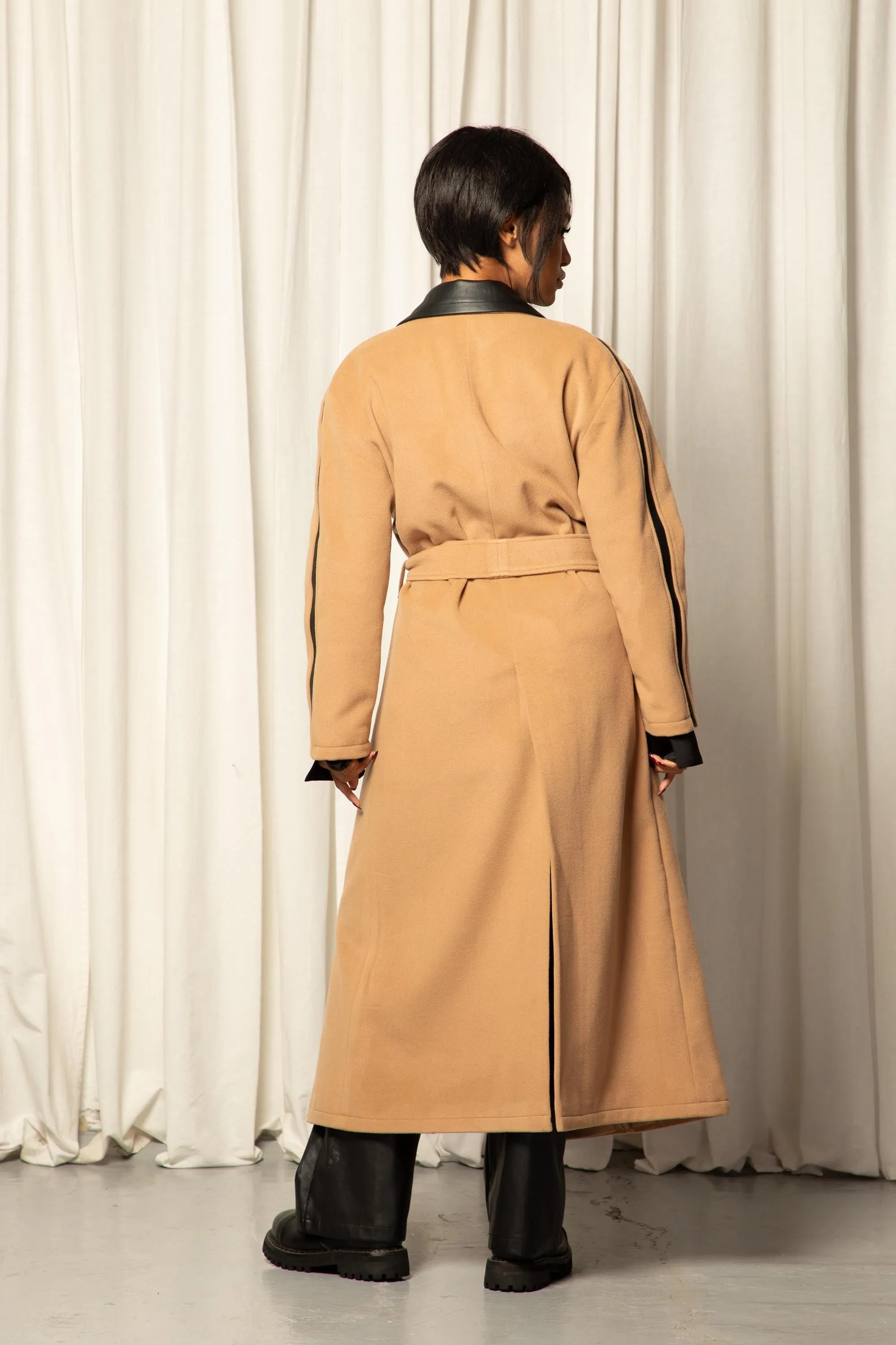 BELTED ROBE JACKET