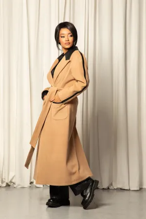 BELTED ROBE JACKET