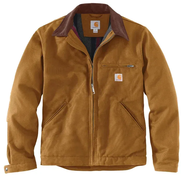 Blanket Lined Relaxed Fit Detroit Jacket | Carhartt Brown