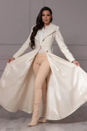 BRIDAL MAXI COAT