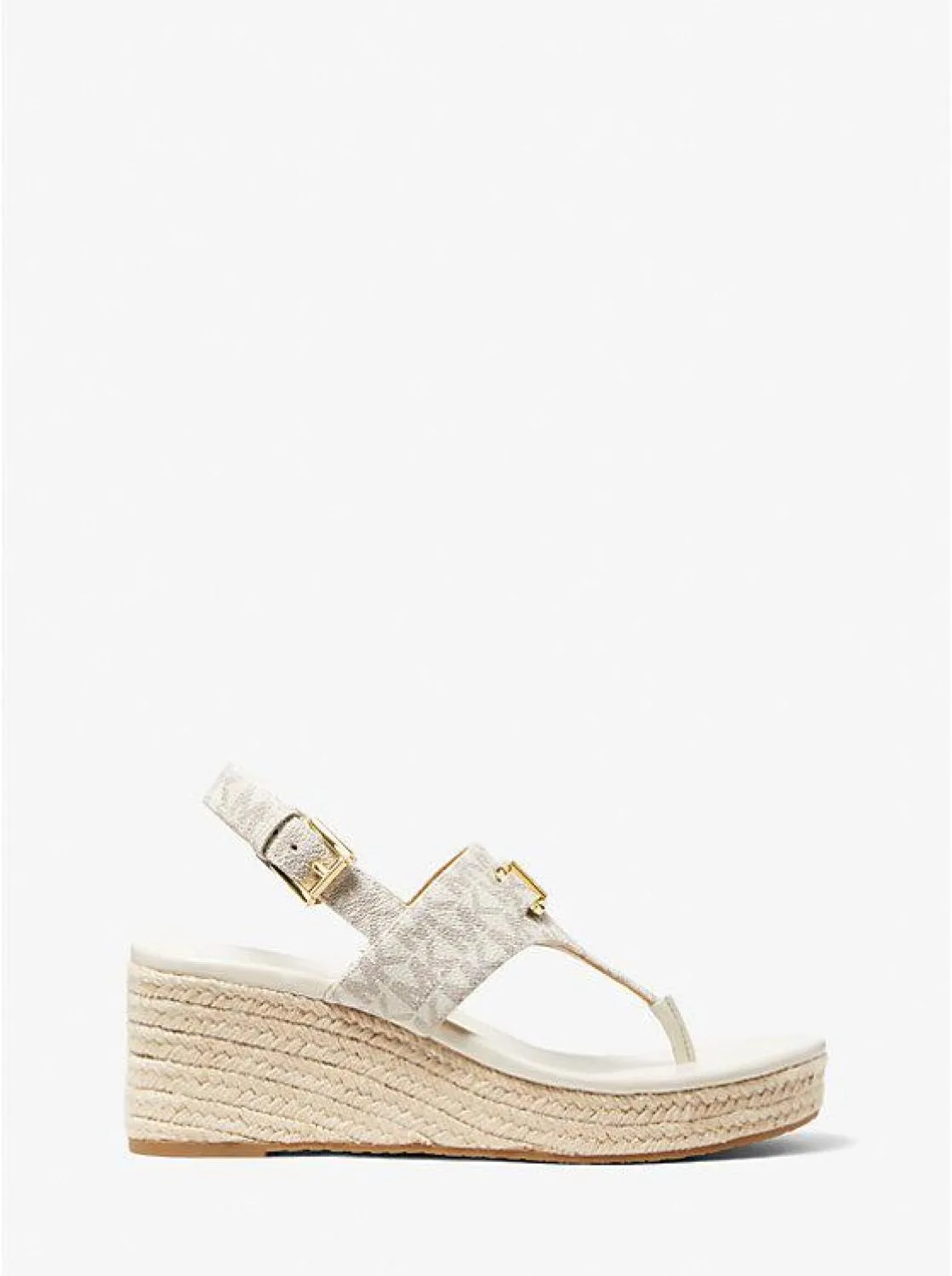 Camila Logo Wedge Sandal