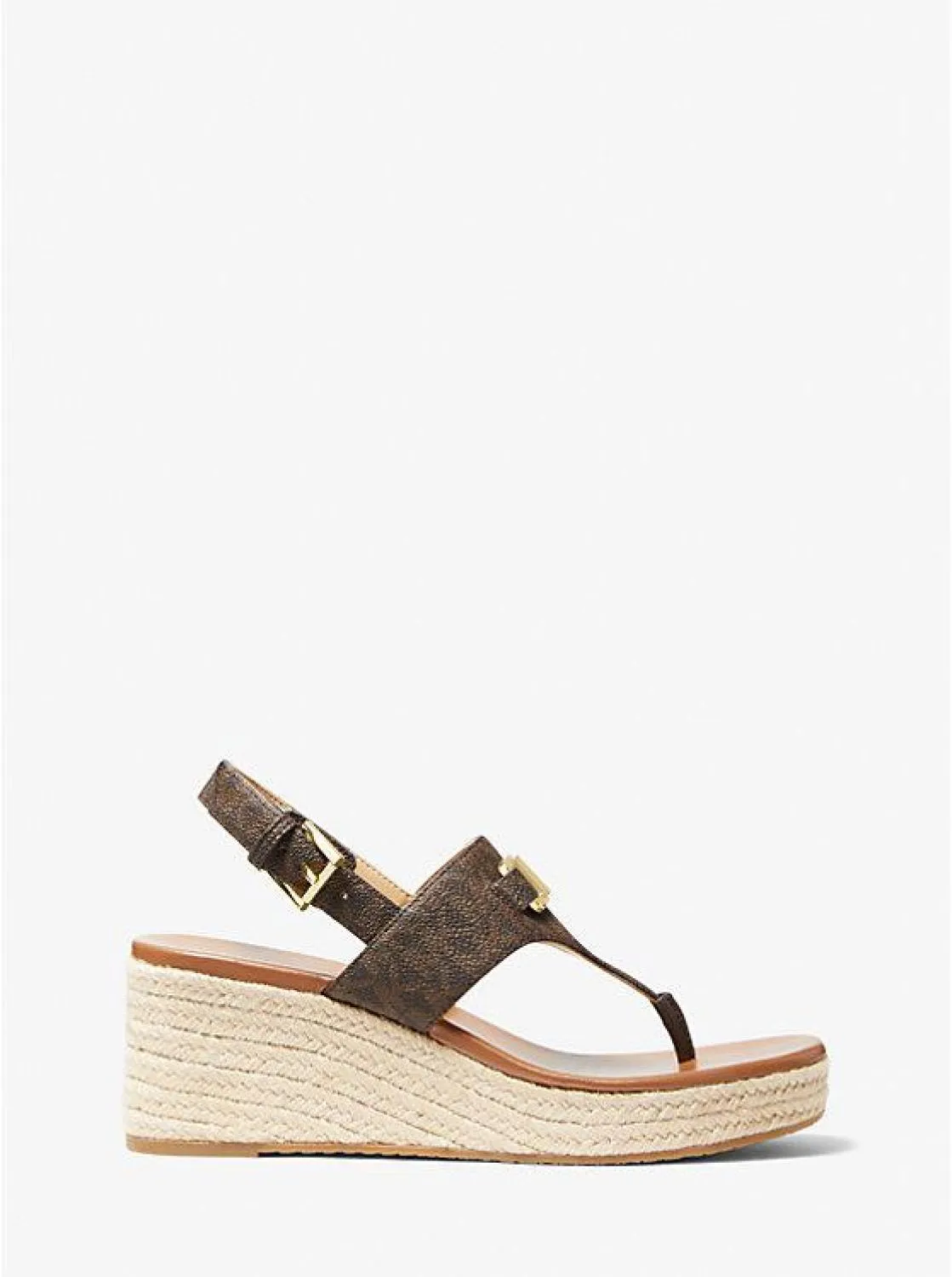 Camila Logo Wedge Sandal