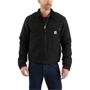 Carhartt Men's Relaxed Fit Duck Blanket-Lined Detroit Jacket