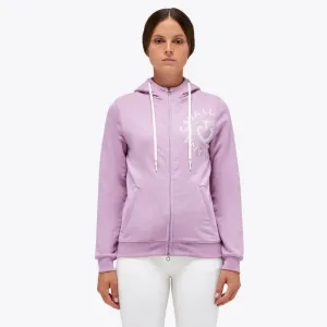 Cavalleria Toscana Emblem Cotton Zip Hoodie