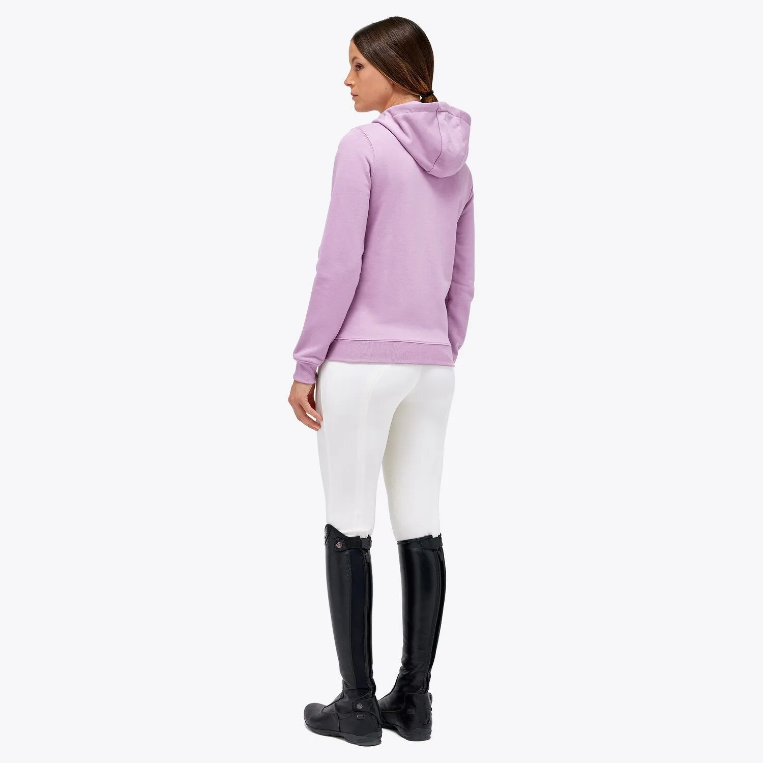 Cavalleria Toscana Emblem Cotton Zip Hoodie