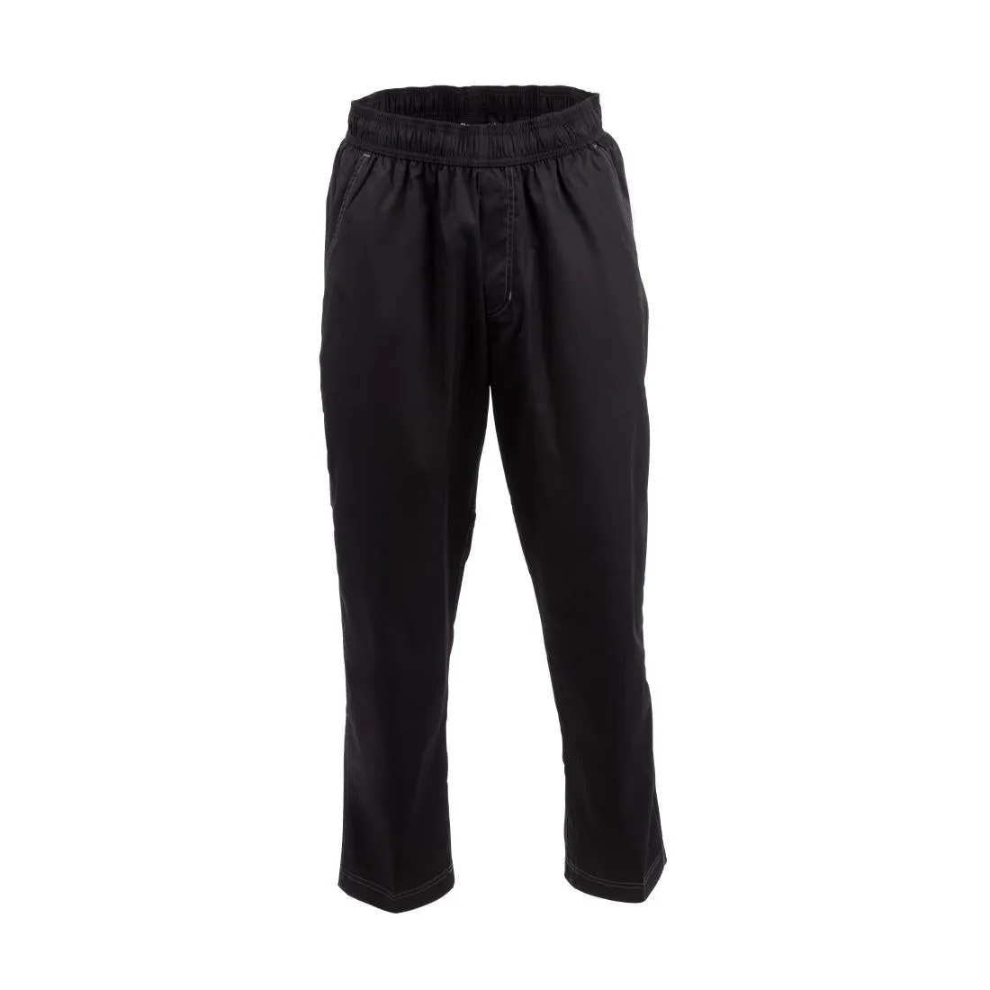 Chef Works Unisex Cool Vent Baggy Chefs Trousers Black S