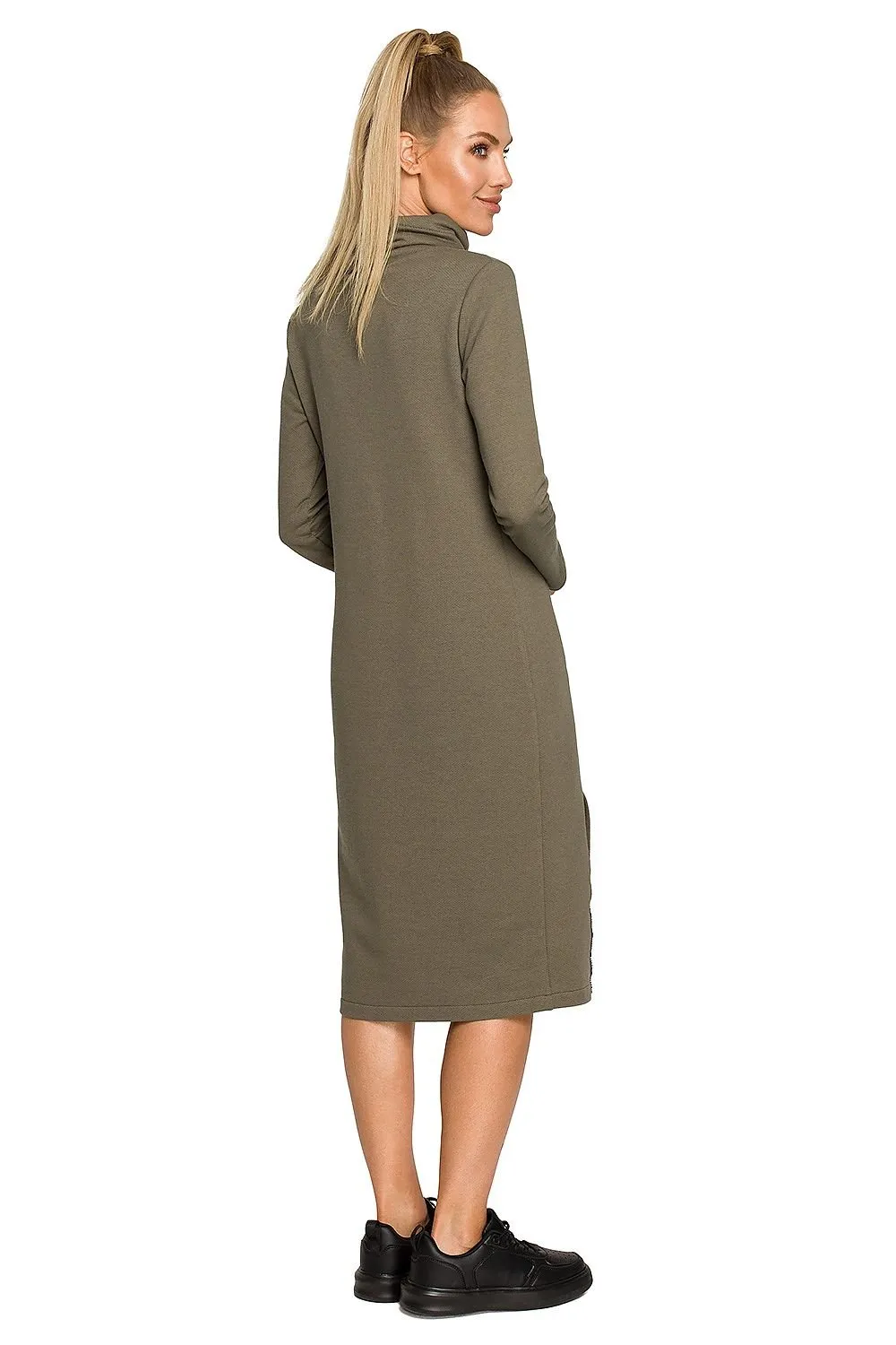 Chic Everyday Knit Midi Dress for Effortless Style