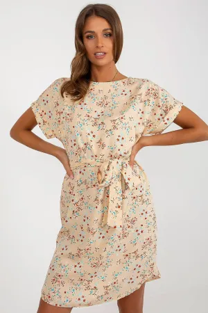 Chic Parisian Floral Day Dress - Effortless Summer Sophistication