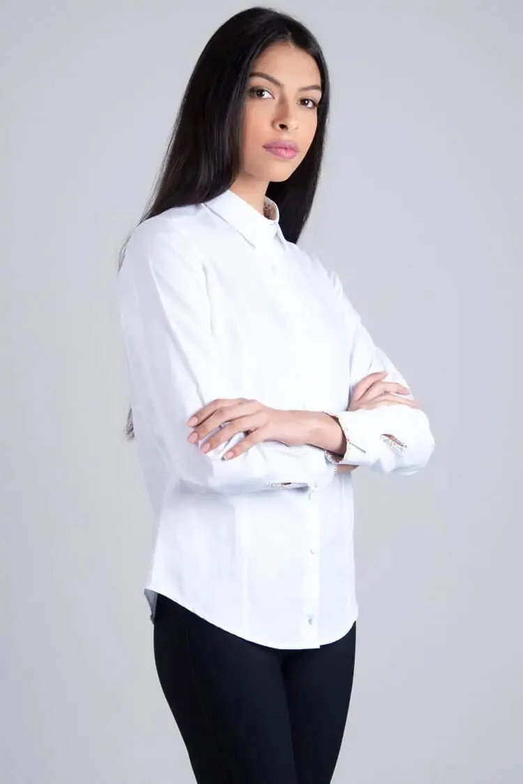 Classic White Oxford Cotton Shirt