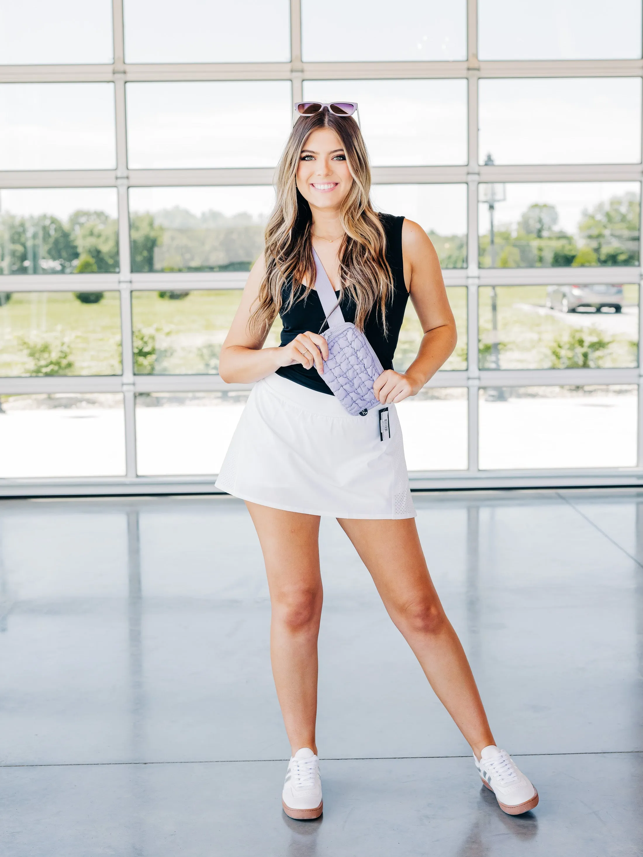 Clean Lines Black Muscle Cami