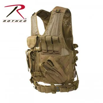 Cross Draw MOLLE Tactical Vest