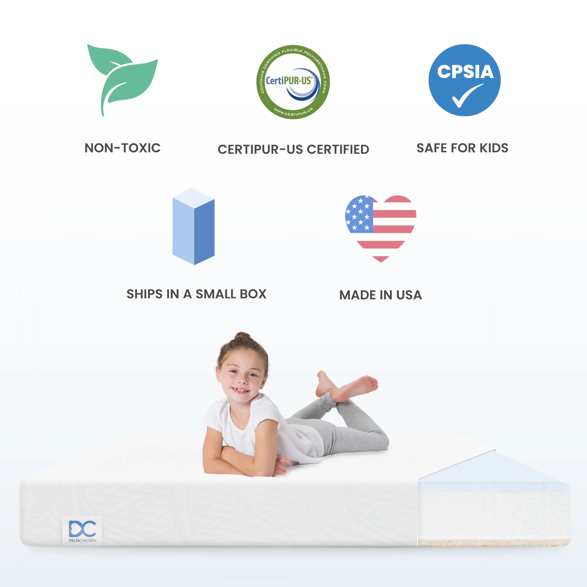 Dream 6-inch Memory Foam Twin Mattress