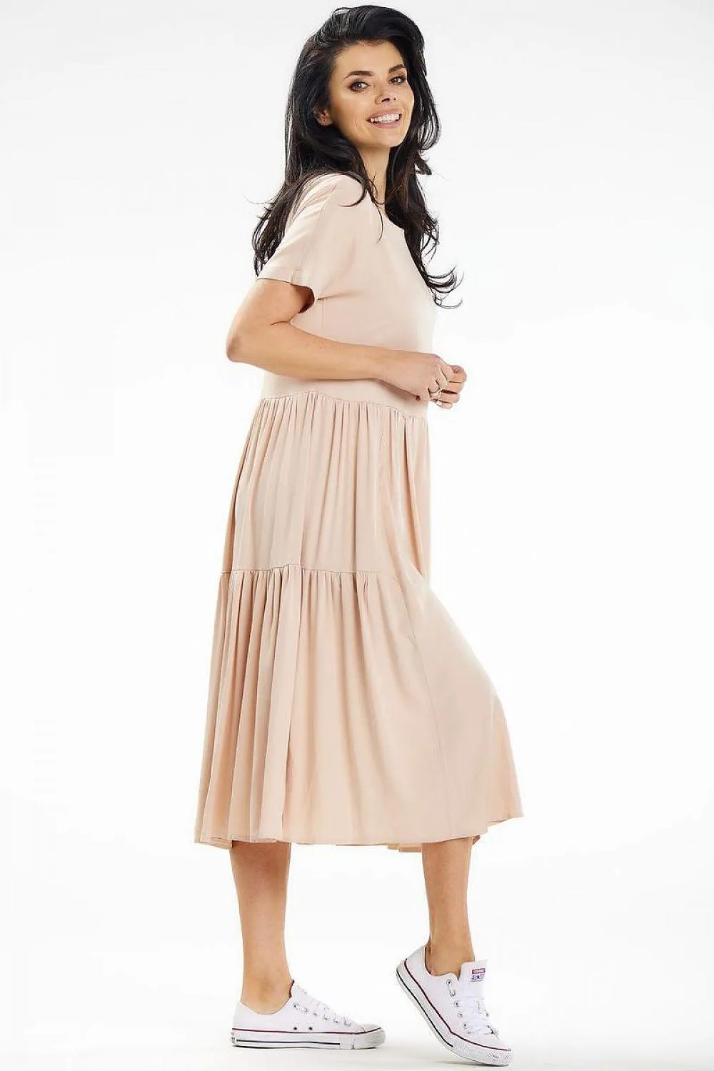 Effortless Elegance Midi Dress