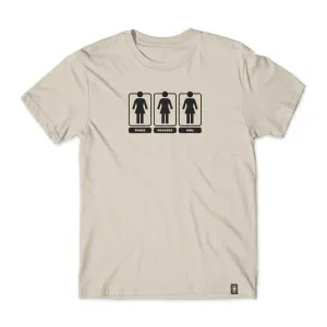 Girl Three Decades OG S/S Tee - Sand