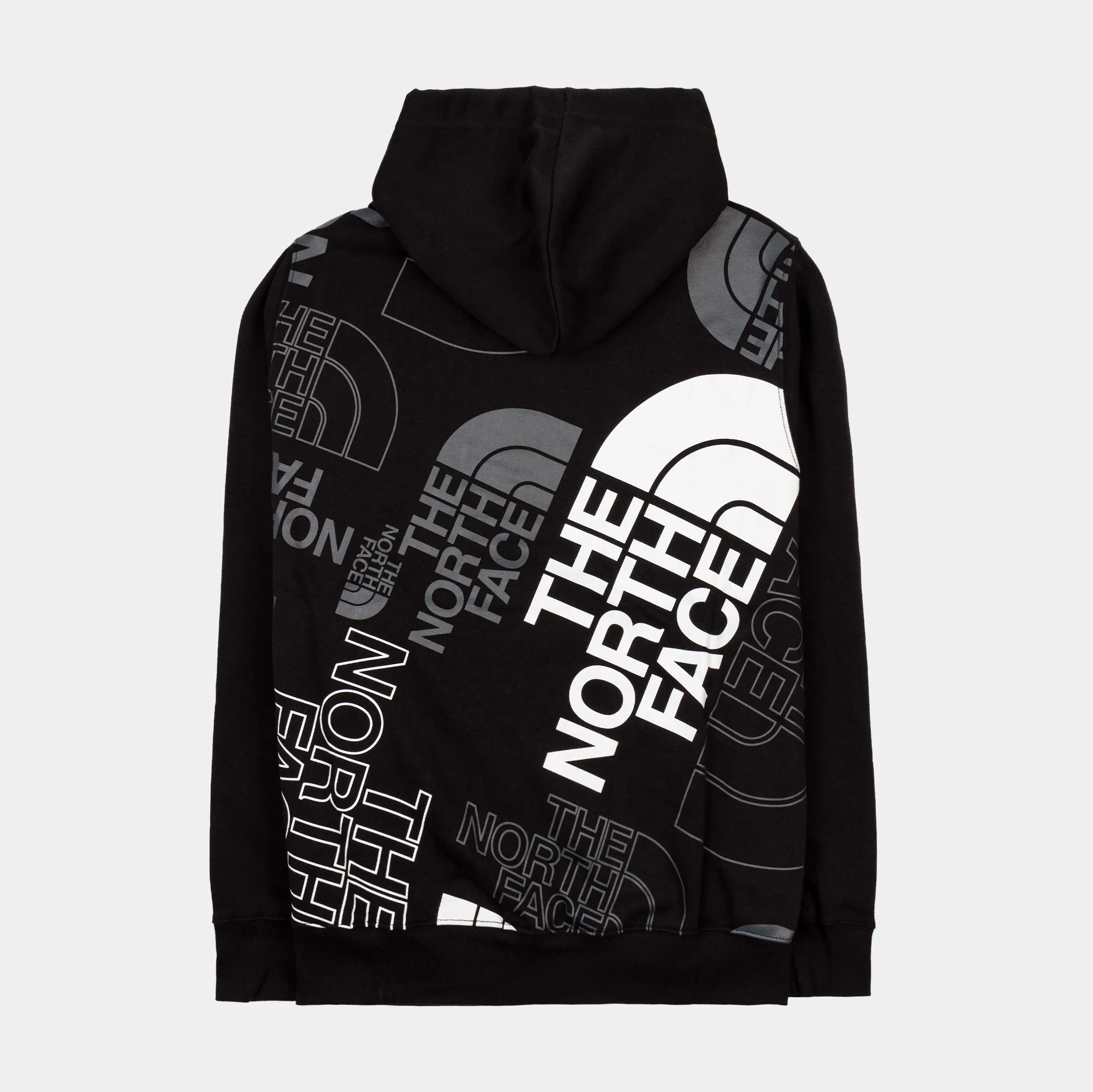 Graphic Injection Mens Hoodie (Black)