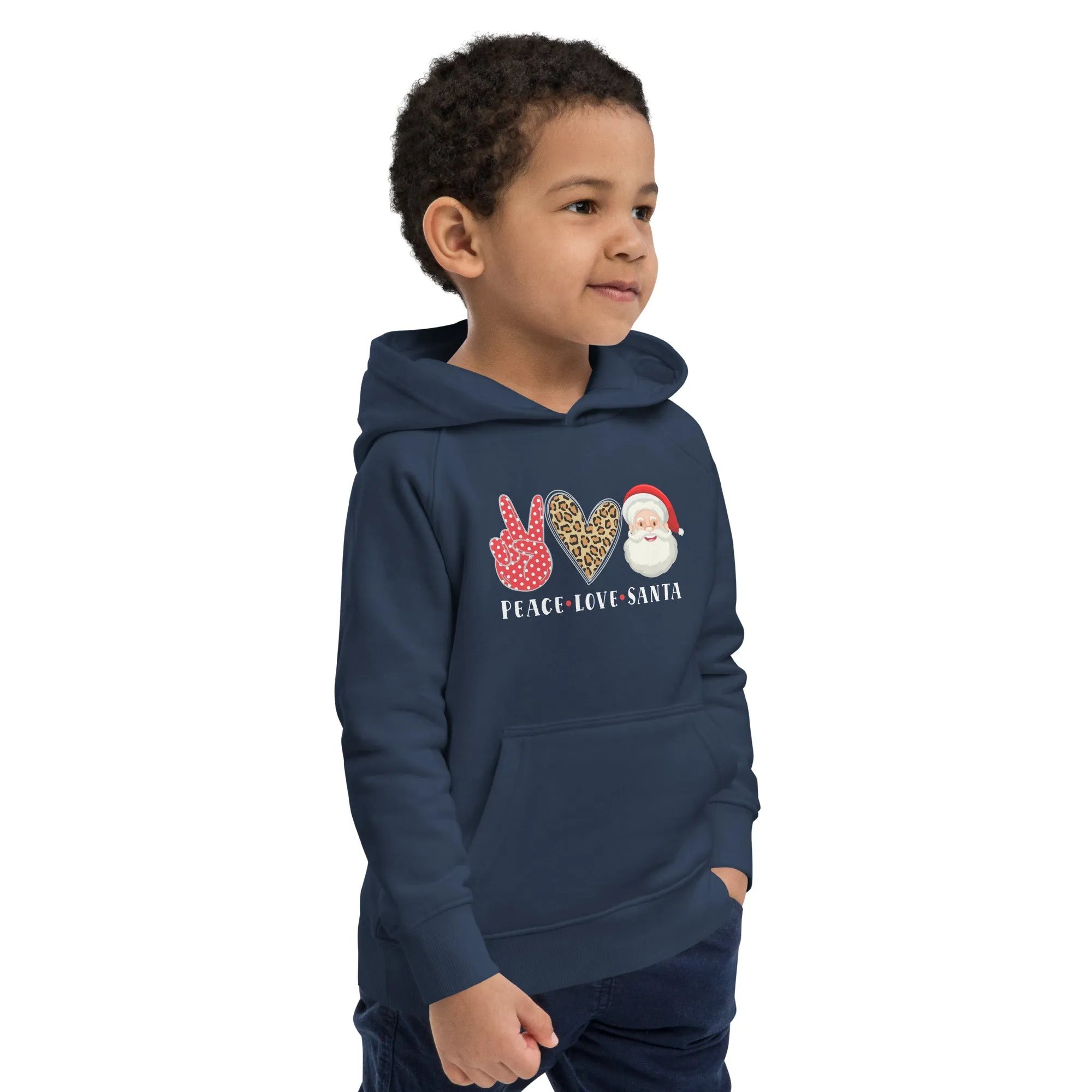 Hello Santa Kids Eco Hoodie