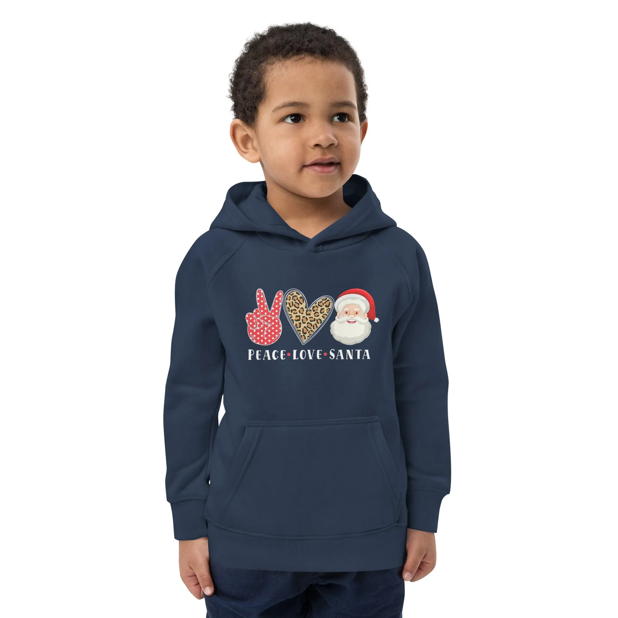 Hello Santa Kids Eco Hoodie