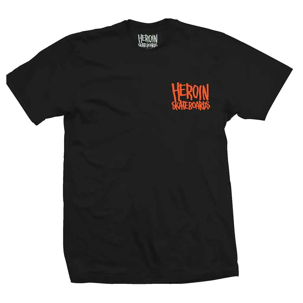 Heroin Eggzilla 3 SS Tee - Black