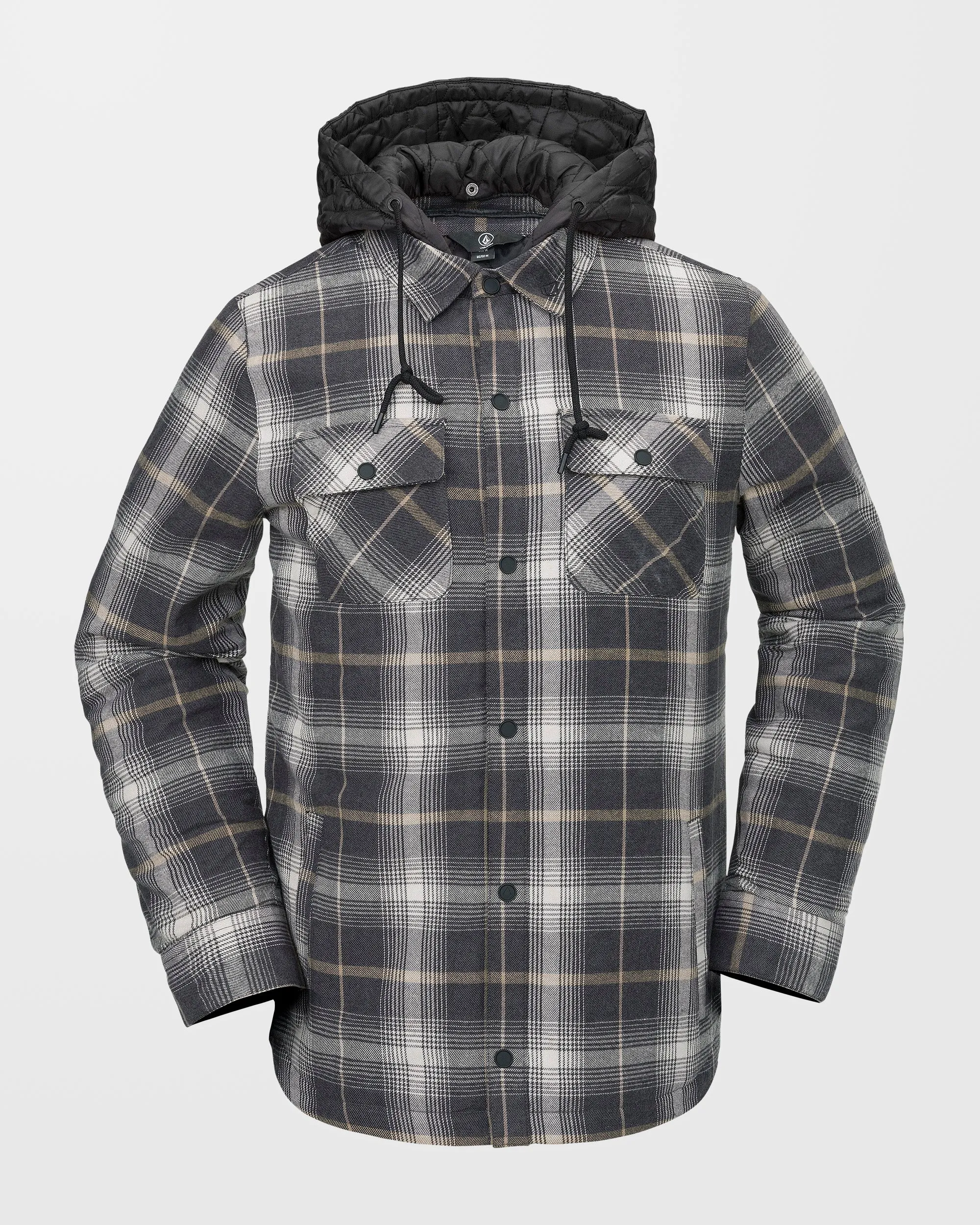 Insulated Riding Flannel Jacket - Stone