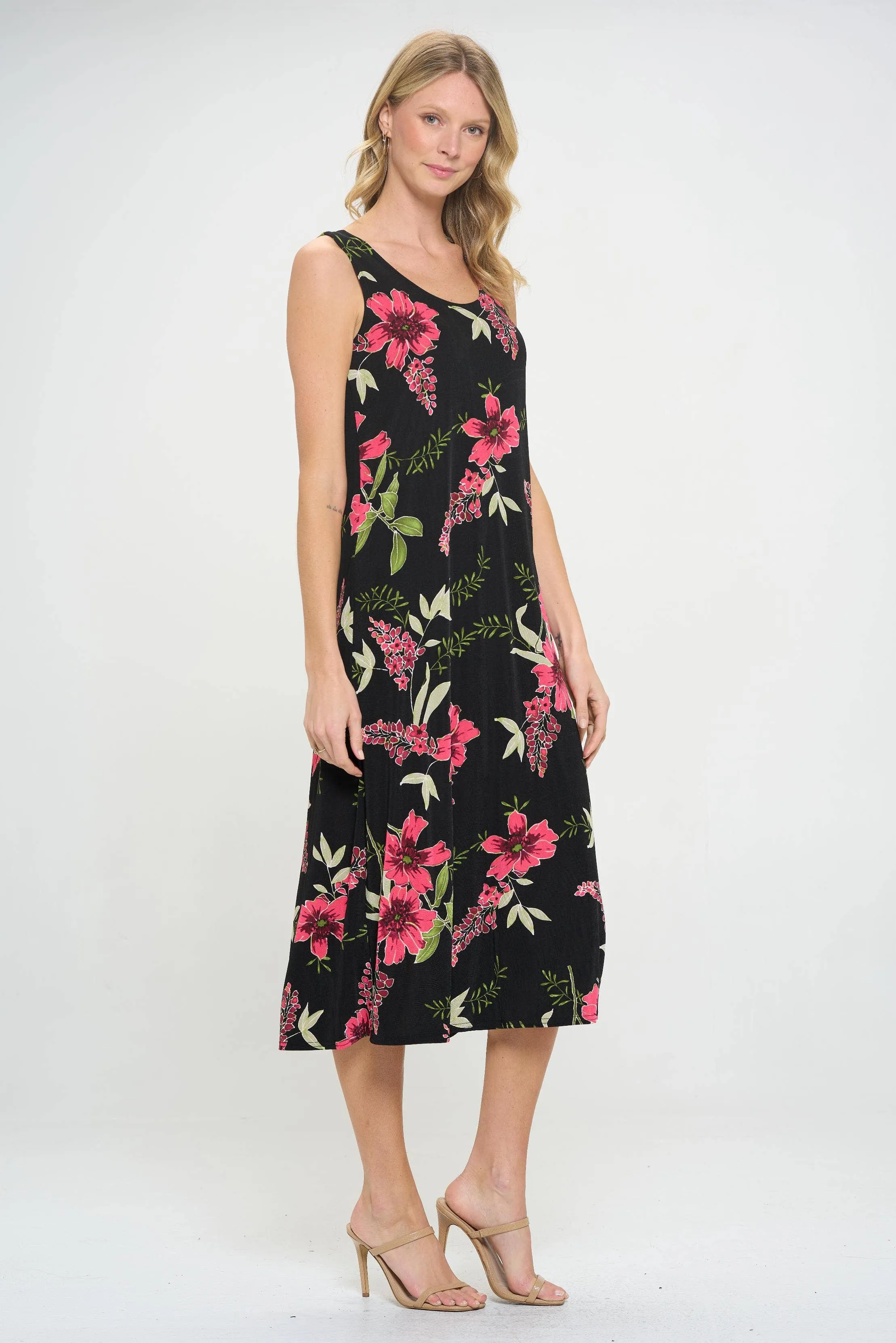 Jostar Floral Breeze Slinky Tank Dress (30% off dress sale!)