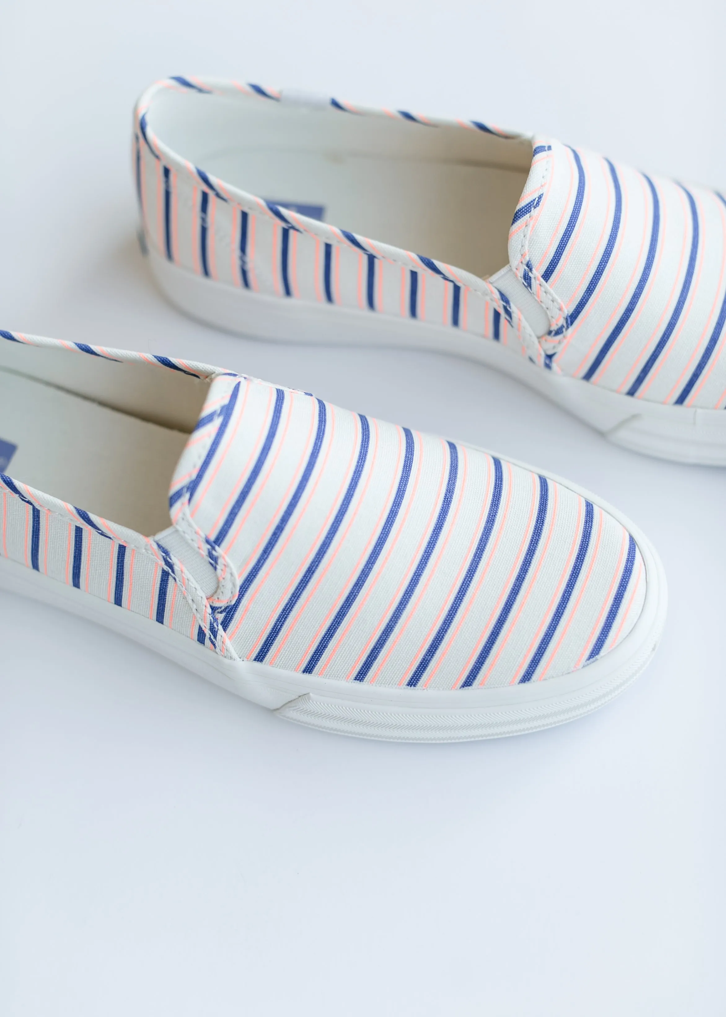 Keds® Double Decker Striped Sneakers - FINAL SALE