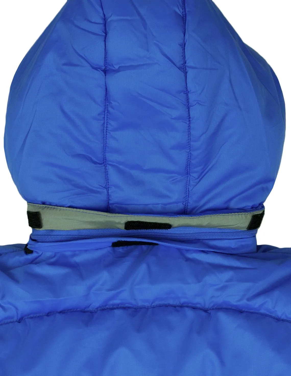 Kids Down Hooded Jacket - Azure