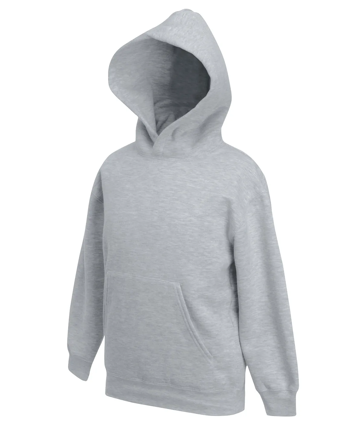 Kids premium hooded sweatshirt | Heather Grey