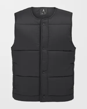 Layered Up Vest - Black