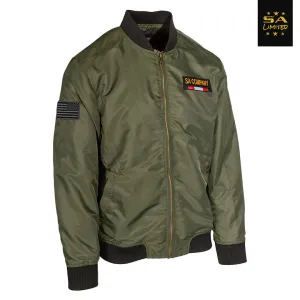 Limited Edition Military Bomber Jacket | Honor | OD Green