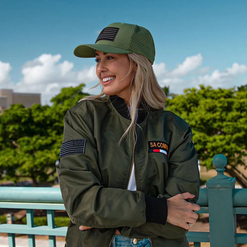 Limited Edition Military Bomber Jacket | Honor | OD Green