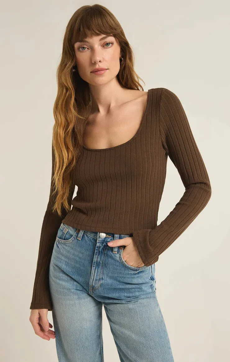 MADELINE RIB TOP