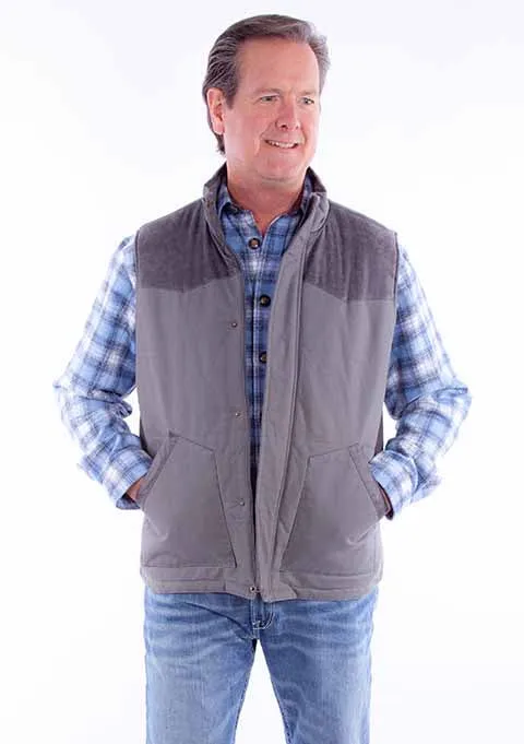 Men's Farthest Point Collection Vest: Outdoor Canvas