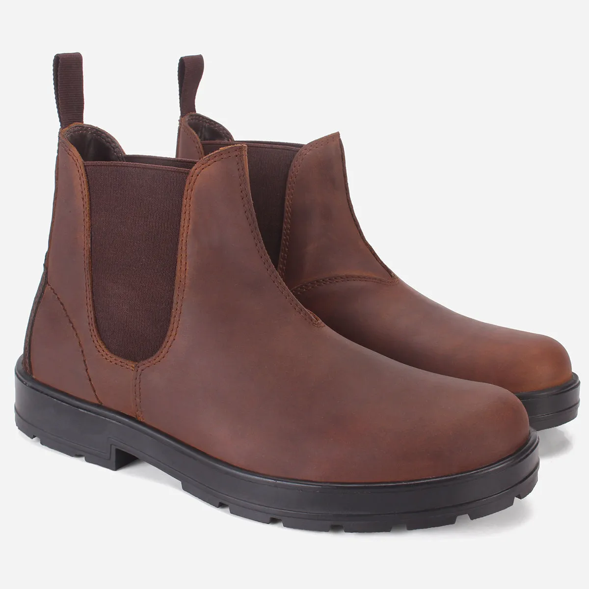 Mens "YAMAL" Chelsea Leather Boots