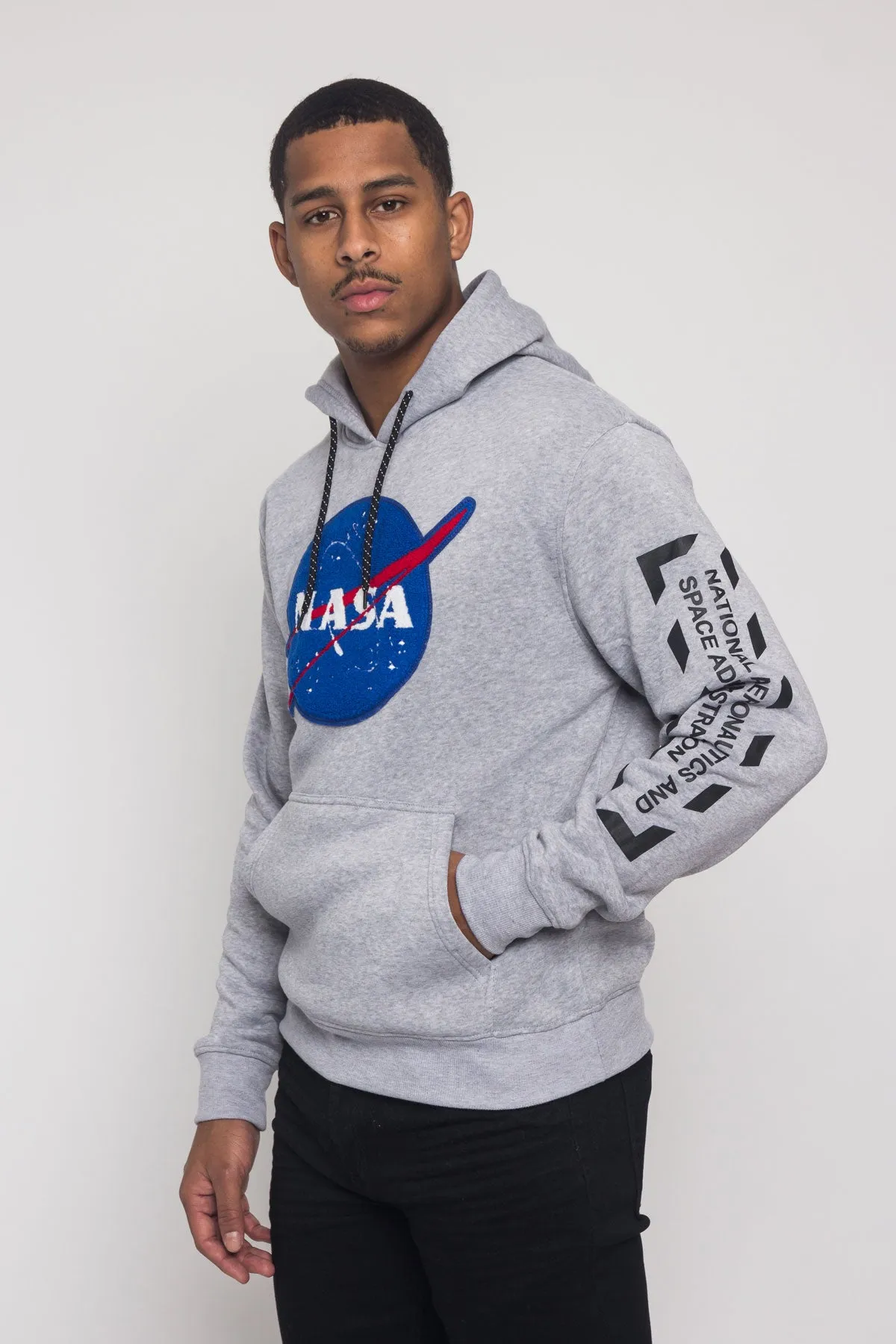 NASA Chenille Patch Hoodie