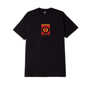 Obey Riot Cop Tee - Black