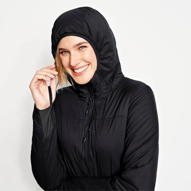 Orvis Ladies Pro Insulated Hooded Jacket - Blackout