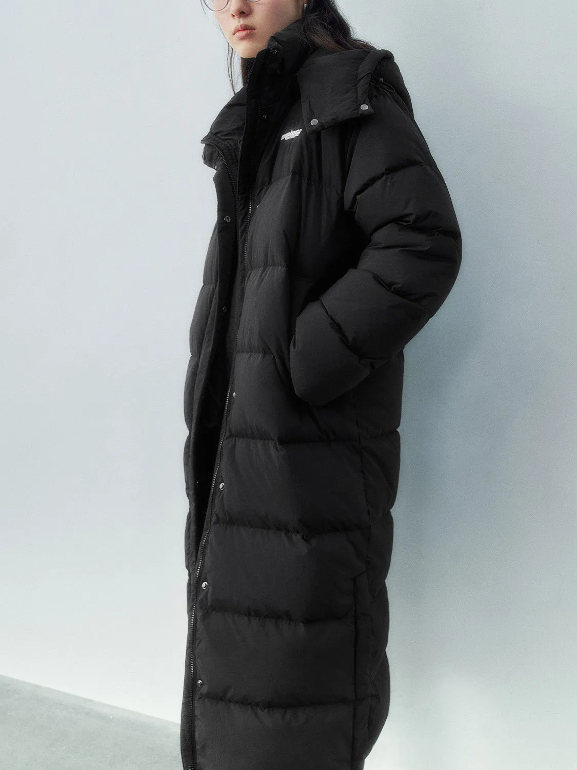 Padded Down Puffer Maxi Coats