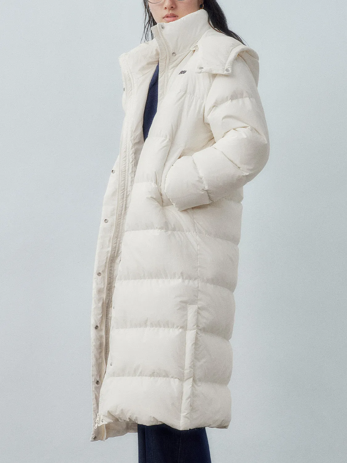 Padded Down Puffer Maxi Coats