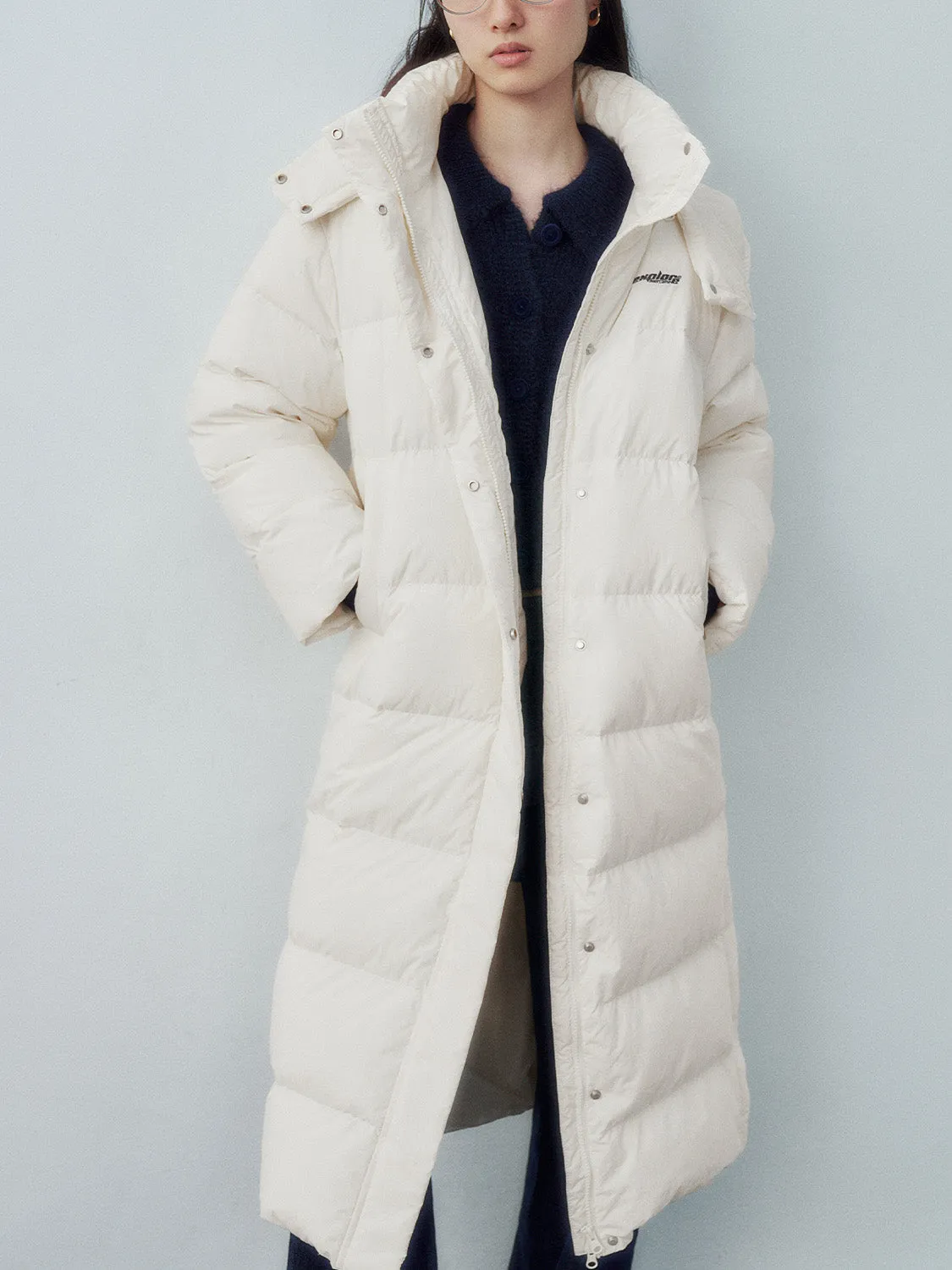 Padded Down Puffer Maxi Coats