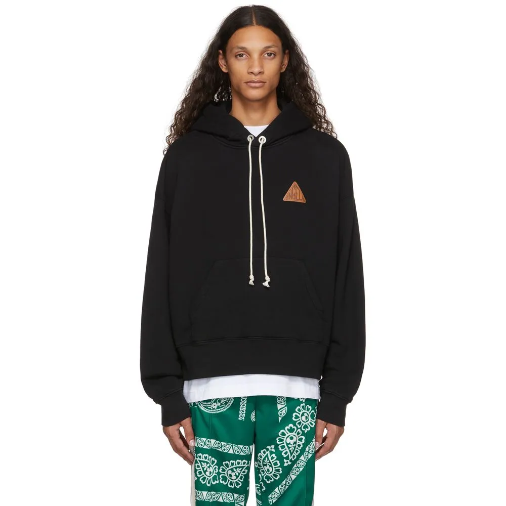 Palm Angels Elegant Dual-Sided Design Cotton Hoodie