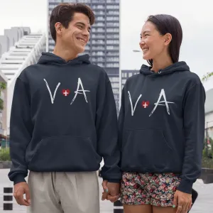 Personalized Initials Matching Set: Stylish Custom Outfits for Couples, Ideal for Gifts & Nuptials!