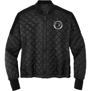 Philadelphia Flyers Elite Mercer Mettle Womens Boxy Quilted Jacket