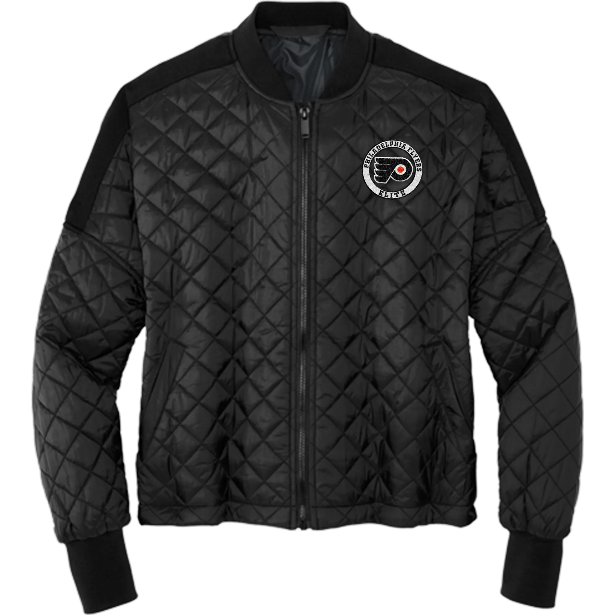 Philadelphia Flyers Elite Mercer Mettle Womens Boxy Quilted Jacket