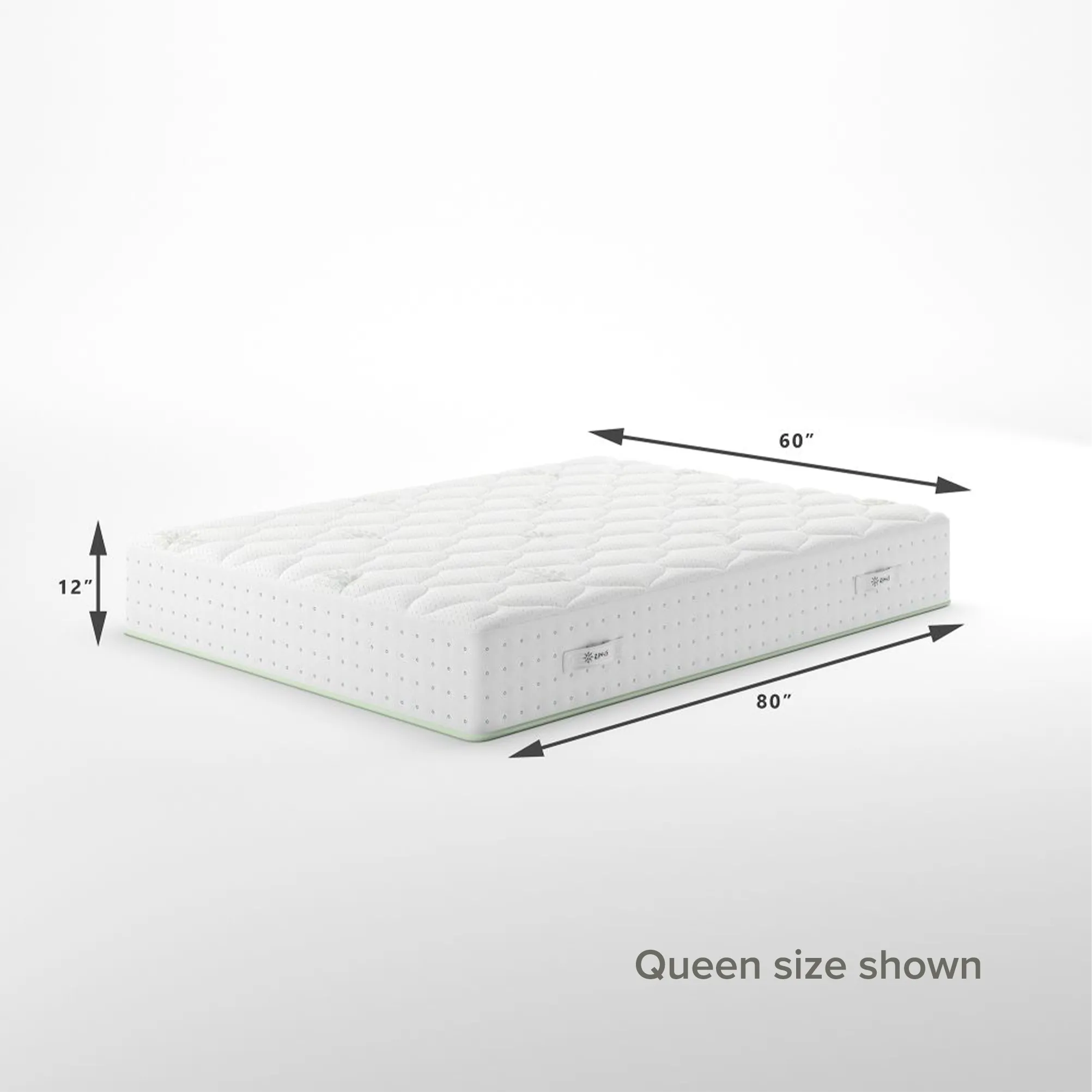 Pressure Relief Olive Oil Memory Foam iCoil® Hybrid Full Mattress