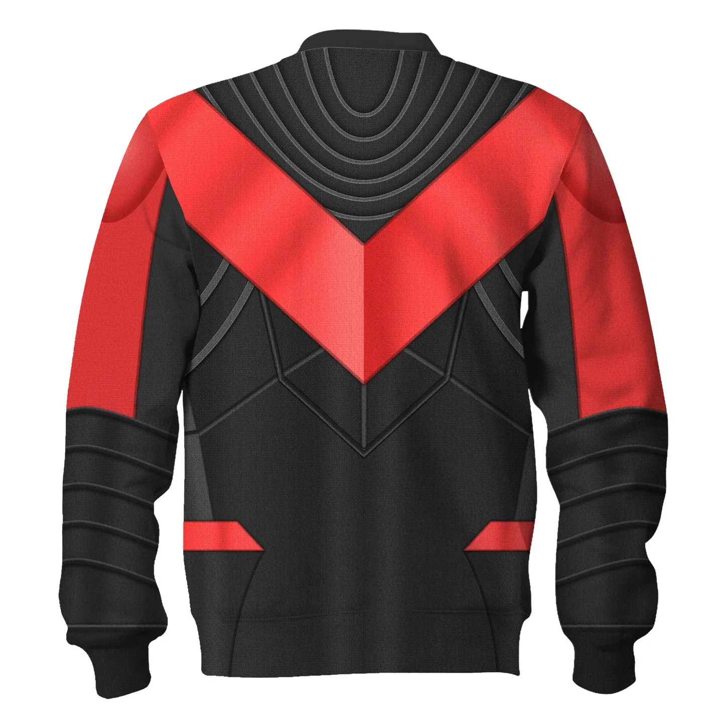 Red colored nightwing Hoodies Sweatshirt T-shirt Hawaiian Tracksuit