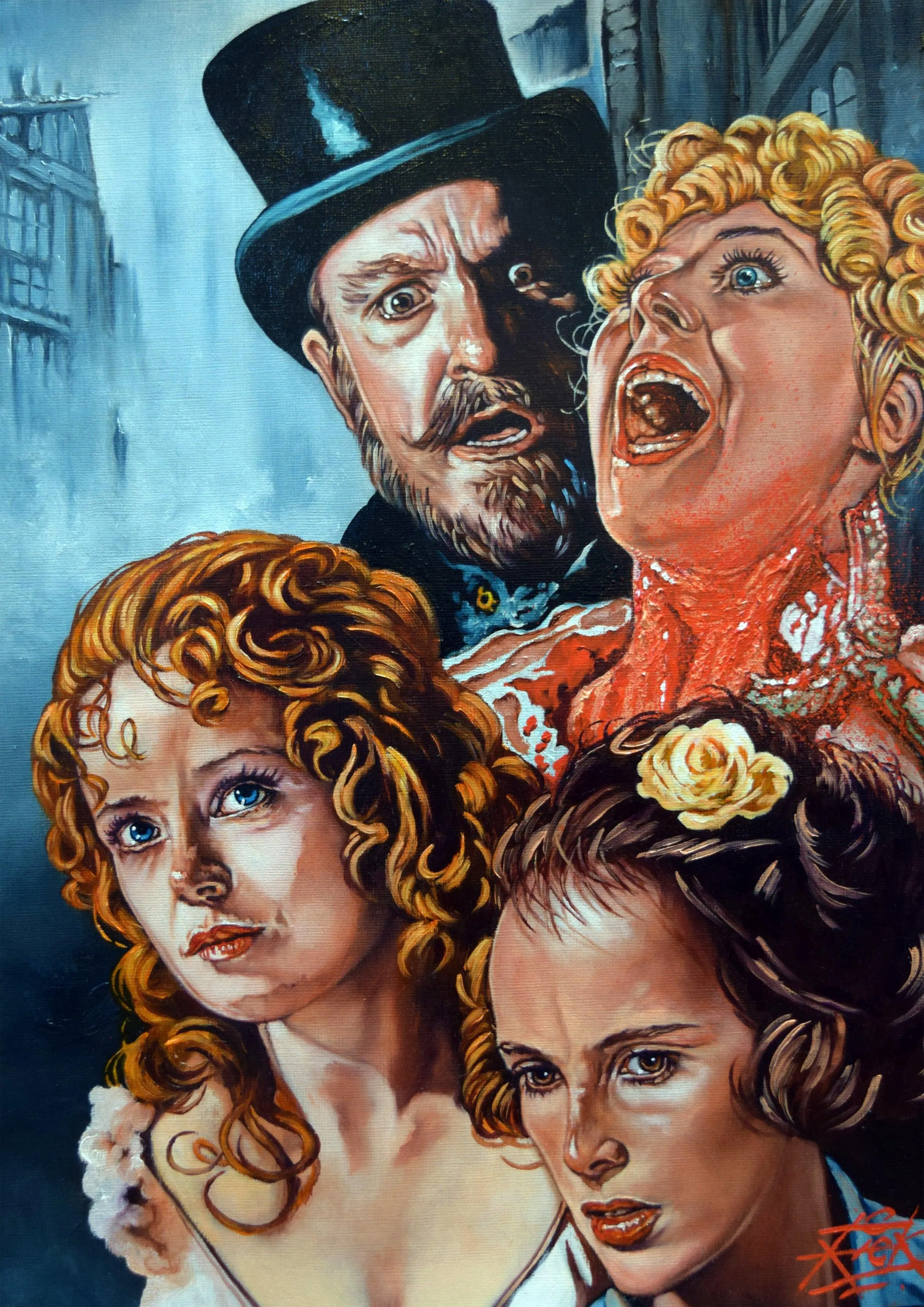 Rick Melton - Hands Of The Ripper - Art Print