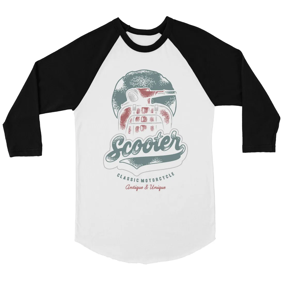 Scooter Classic Mens Baseball Shirt